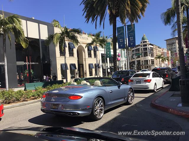 Bentley Continental spotted in Beverly Hills, California