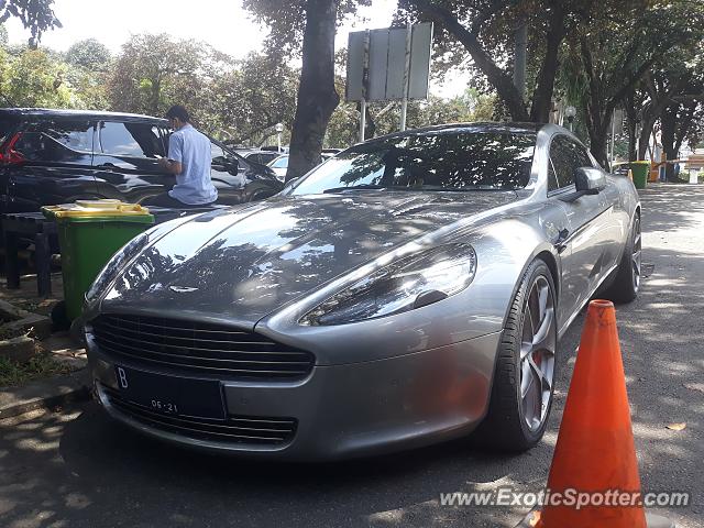 Aston Martin Rapide spotted in Jakarta, Indonesia