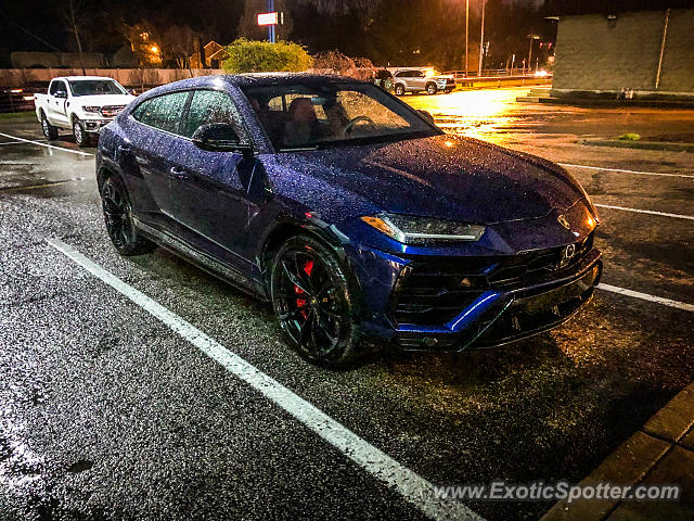 Lamborghini Urus spotted in Bloomington, Indiana