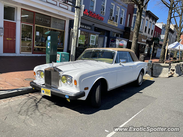Rolls-Royce Corniche spotted in Washington DC, United States