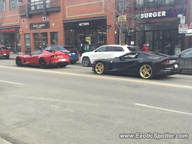 Ferrari 812 Superfast spotted in Calgary, Canada