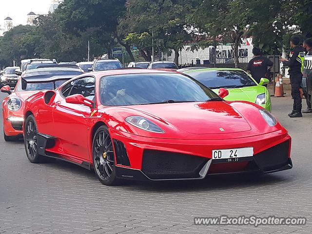 Ferrari F430 spotted in Jakarta, Indonesia