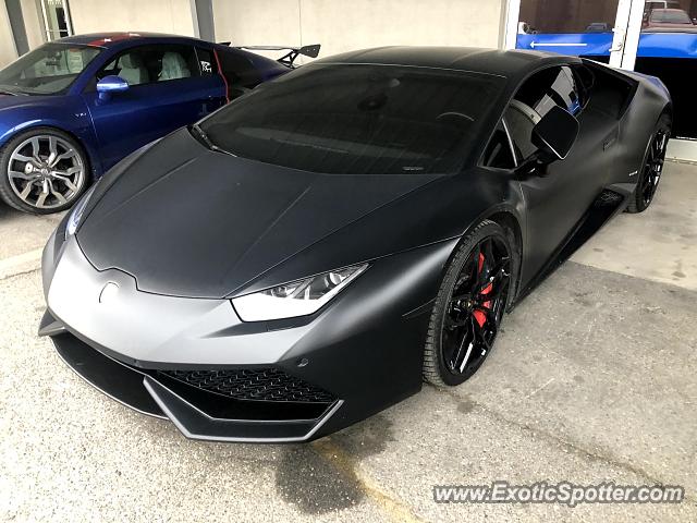 Lamborghini Huracan spotted in Salt Lake City, Utah