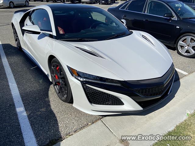 Acura NSX spotted in Syracuse, Utah