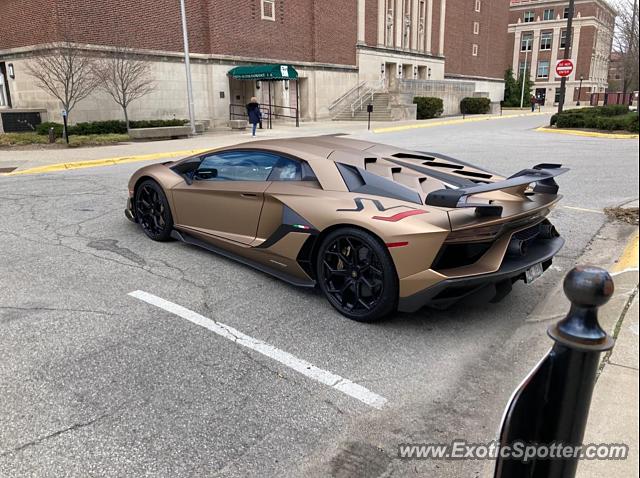 Lamborghini Aventador spotted in West Lafayette, Indiana