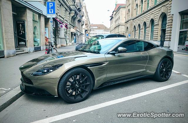 Aston Martin DB11 spotted in Zürich, Switzerland