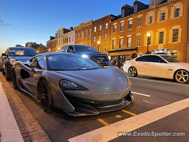 Mclaren 600LT spotted in Washington DC, United States