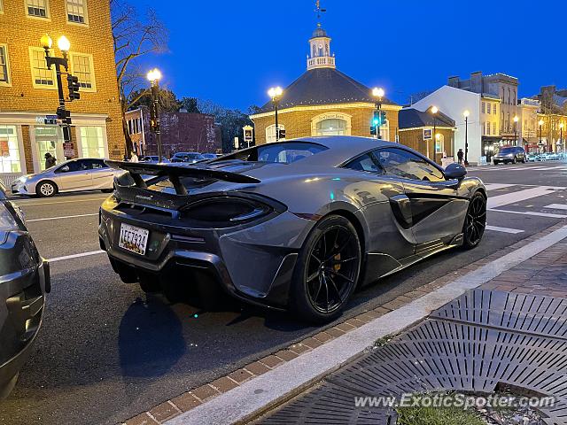 Mclaren 600LT spotted in Washington DC, United States