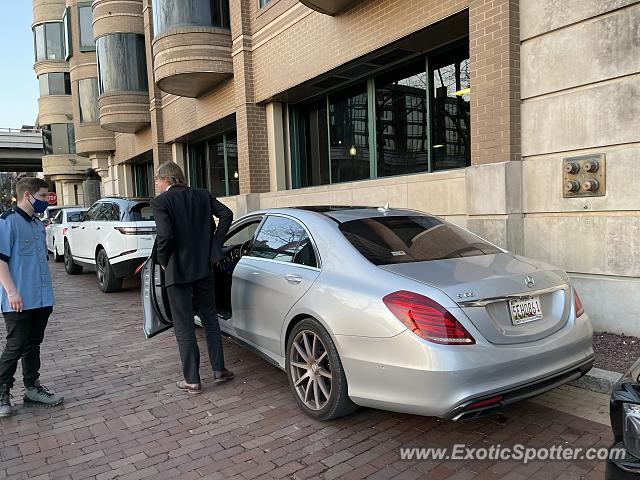 Mercedes S65 AMG spotted in Washington DC, United States