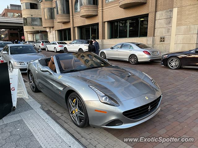 Ferrari California spotted in Washington DC, United States