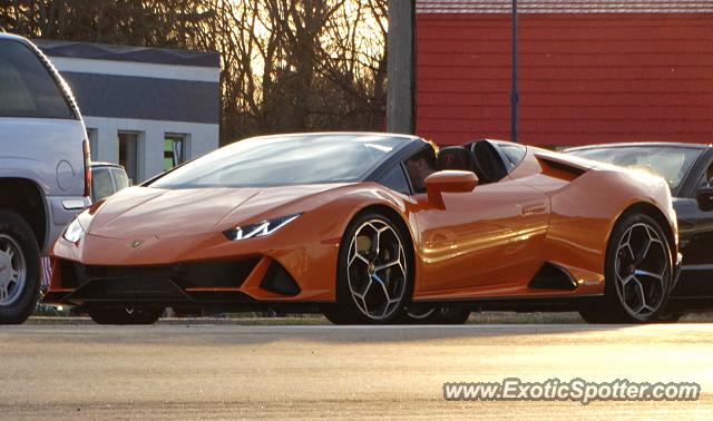 Lamborghini Huracan spotted in Blaine, Minnesota