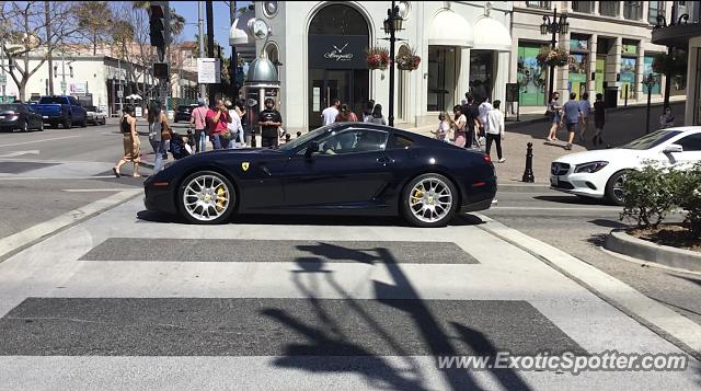 Ferrari 599GTB spotted in Beverly Hills, California