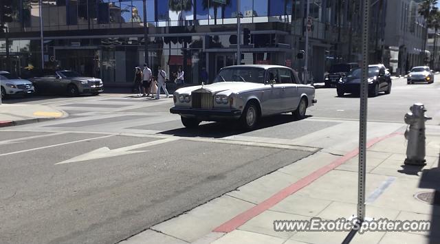 Rolls-Royce Silver Shadow spotted in Beverly Hills, California