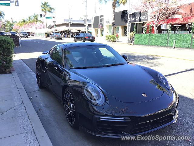 Porsche 911 Turbo spotted in Beverly Hills, California