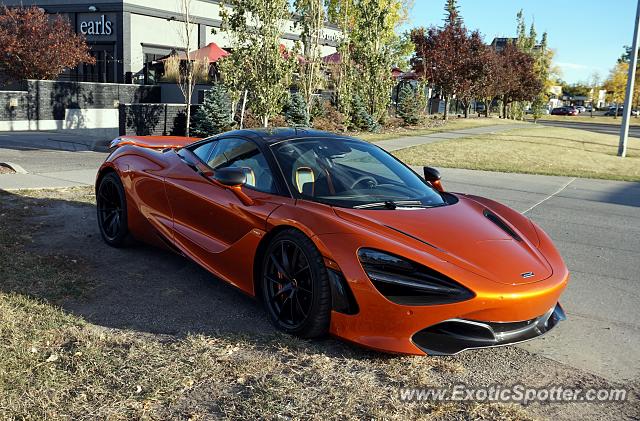 Mclaren 720S spotted in Calgary, Canada