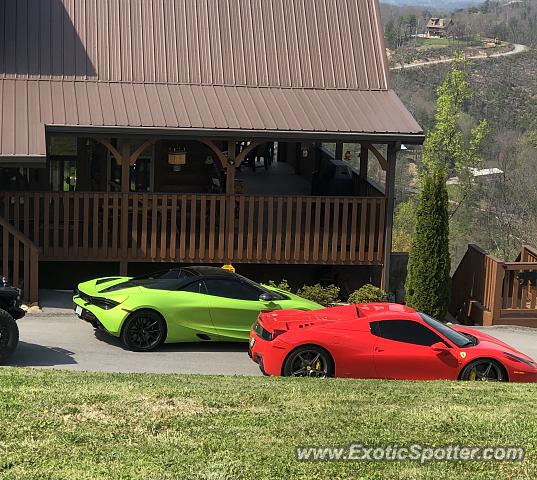 Ferrari 458 Italia spotted in Gatlinburg, Tennessee