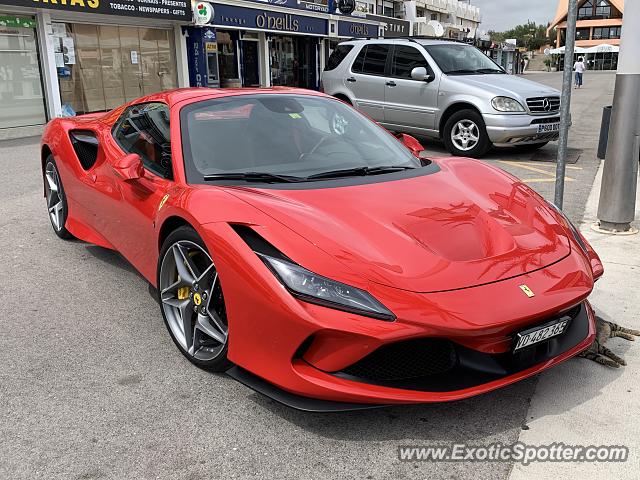 Ferrari F8 Tributo spotted in Vilamoura, Portugal