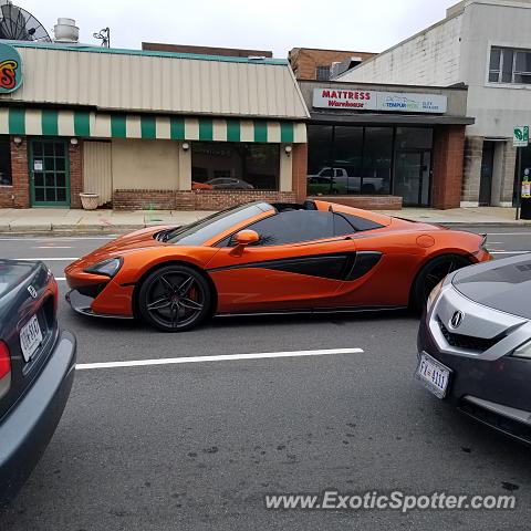 Mclaren 720S spotted in Courthouse, Virginia