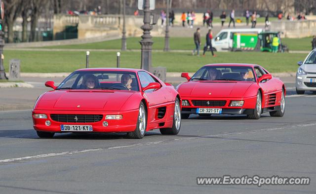 Ferrari F355 spotted in Paris, France