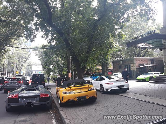 Lamborghini Murcielago spotted in Jakarta, Indonesia
