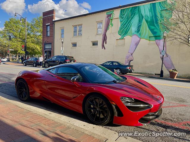 Mclaren 720S spotted in Marietta, Georgia