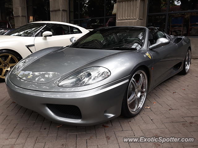 Ferrari 360 Modena spotted in Jakarta, Indonesia