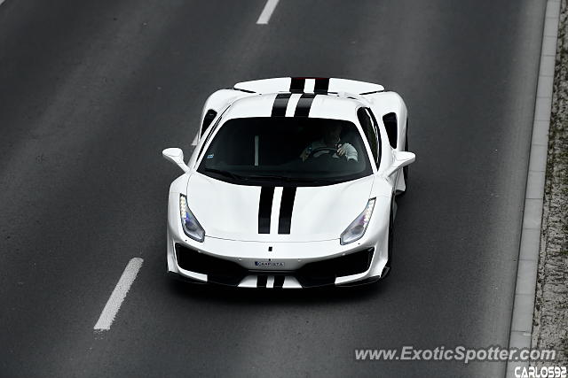 Ferrari 488 GTB spotted in Warsaw, Poland