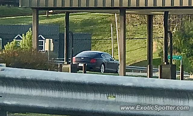 Bentley Continental spotted in Fairmont, West Virginia