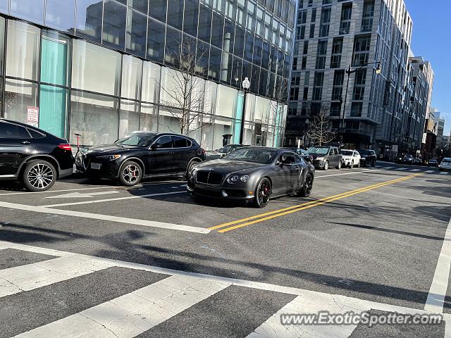Bentley Continental spotted in Washington DC, United States