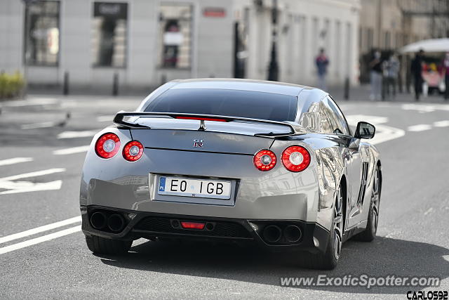 Nissan GT-R spotted in Warsaw, Poland
