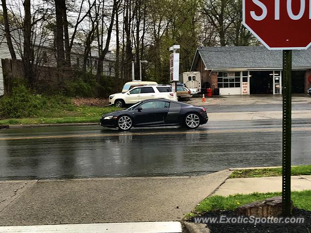 Audi R8 spotted in Scotch Plains, New Jersey
