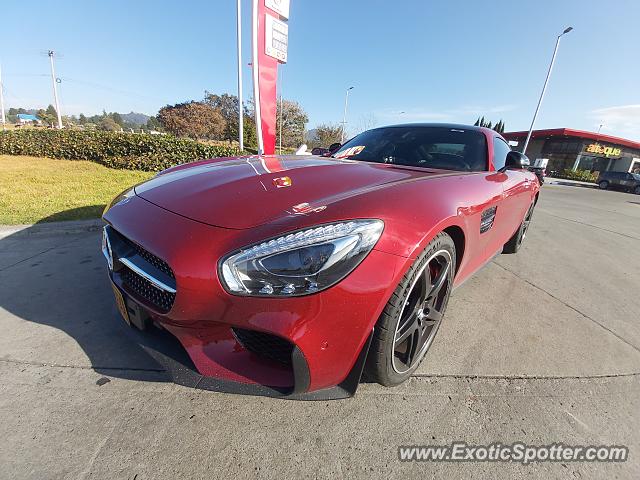 Mercedes AMG GT spotted in Bogota, Colombia