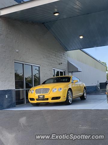 Bentley Continental spotted in Columbia, South Carolina