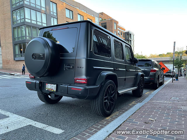 Mercedes 4x4 Squared spotted in Washington DC, United States