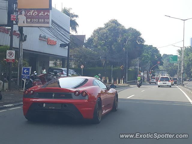 Ferrari F430 spotted in Jakarta, Indonesia