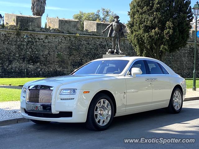 Rolls-Royce Ghost spotted in Cascais, Portugal
