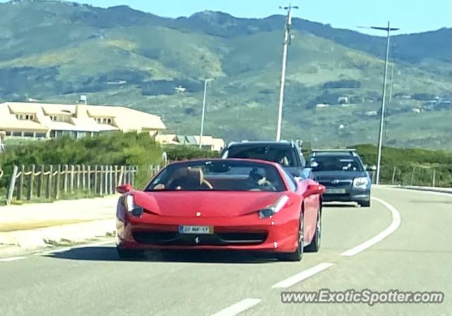 Ferrari 458 Italia spotted in Cascais, Portugal