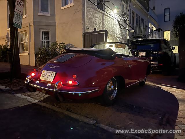 Porsche 356 spotted in Washington DC, United States