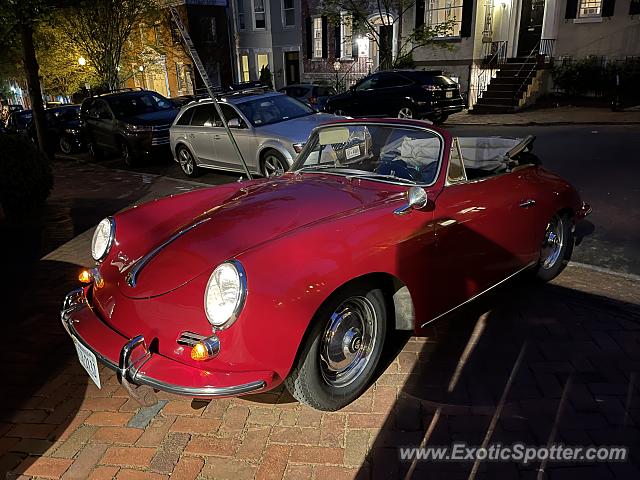 Porsche 356 spotted in Washington DC, United States
