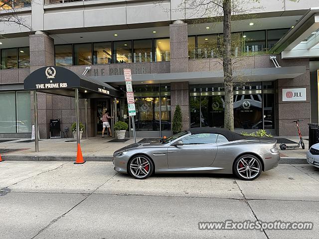 Aston Martin DB9 spotted in Washington DC, United States