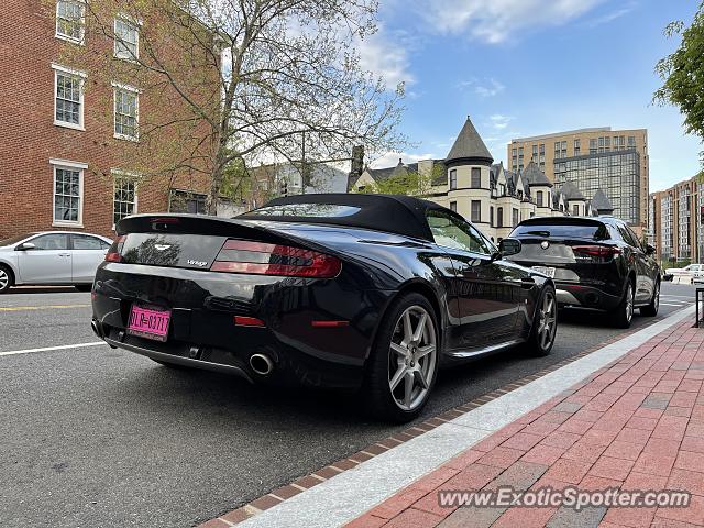 Aston Martin Vantage spotted in Washington DC, United States