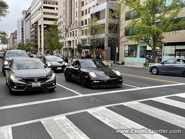 Porsche 911 Turbo spotted in Washington DC, United States