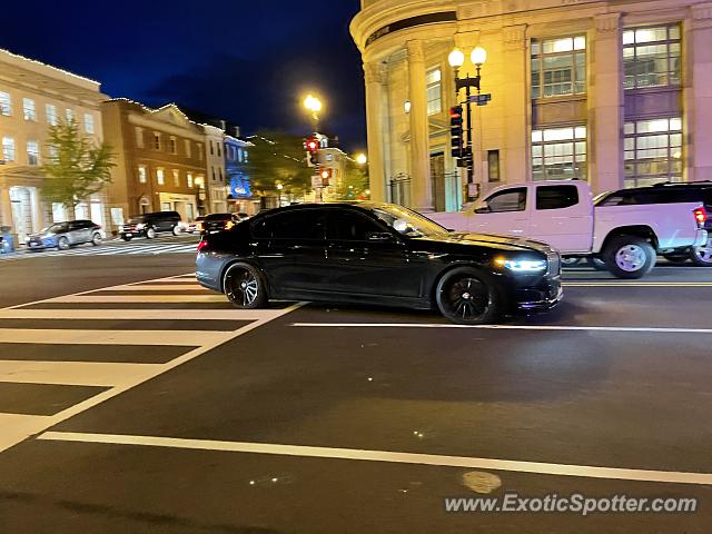 BMW Alpina B7 spotted in Washington DC, United States