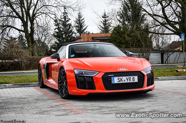 Audi R8 spotted in Zgorzelec, Poland