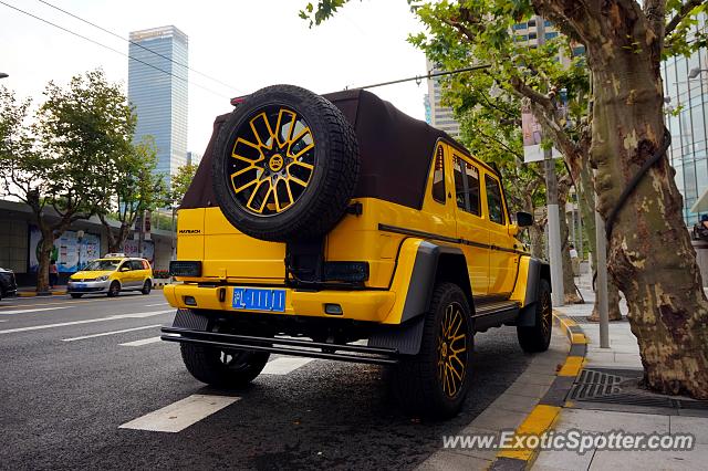 Mercedes Maybach G650 Landaulet spotted in Shanghai, China