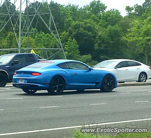 Bentley Continental spotted in Jacksonville, Florida