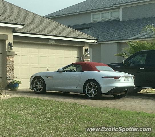 Jaguar F-Type spotted in Jacksonville, Florida