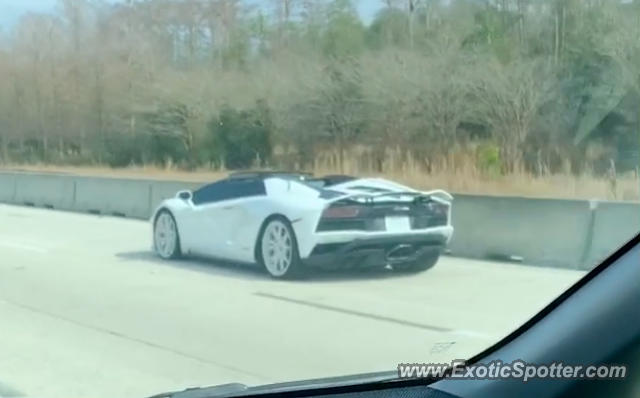 Lamborghini Aventador spotted in Jacksonville, Florida