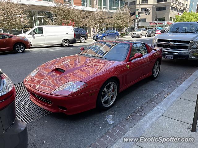 Ferrari 575M spotted in Washington DC, United States