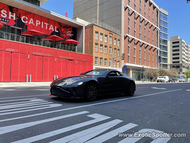 Aston Martin Vantage spotted in Washington DC, United States